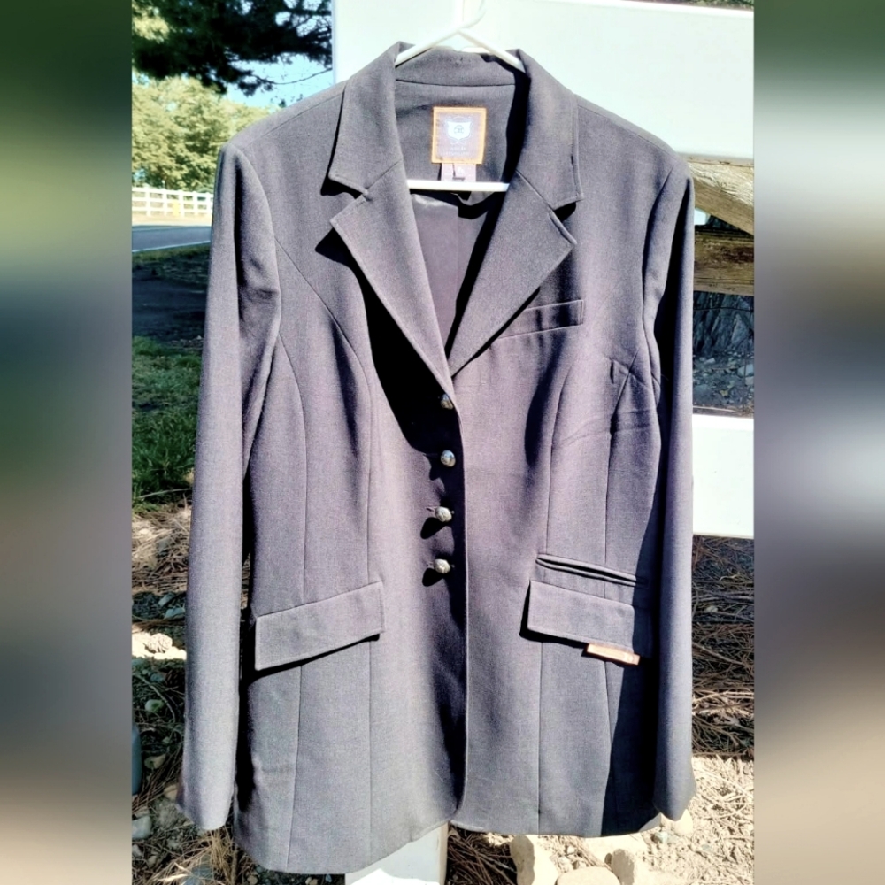 Asmar Equestrian Dark Grey Dressage Jacket XL